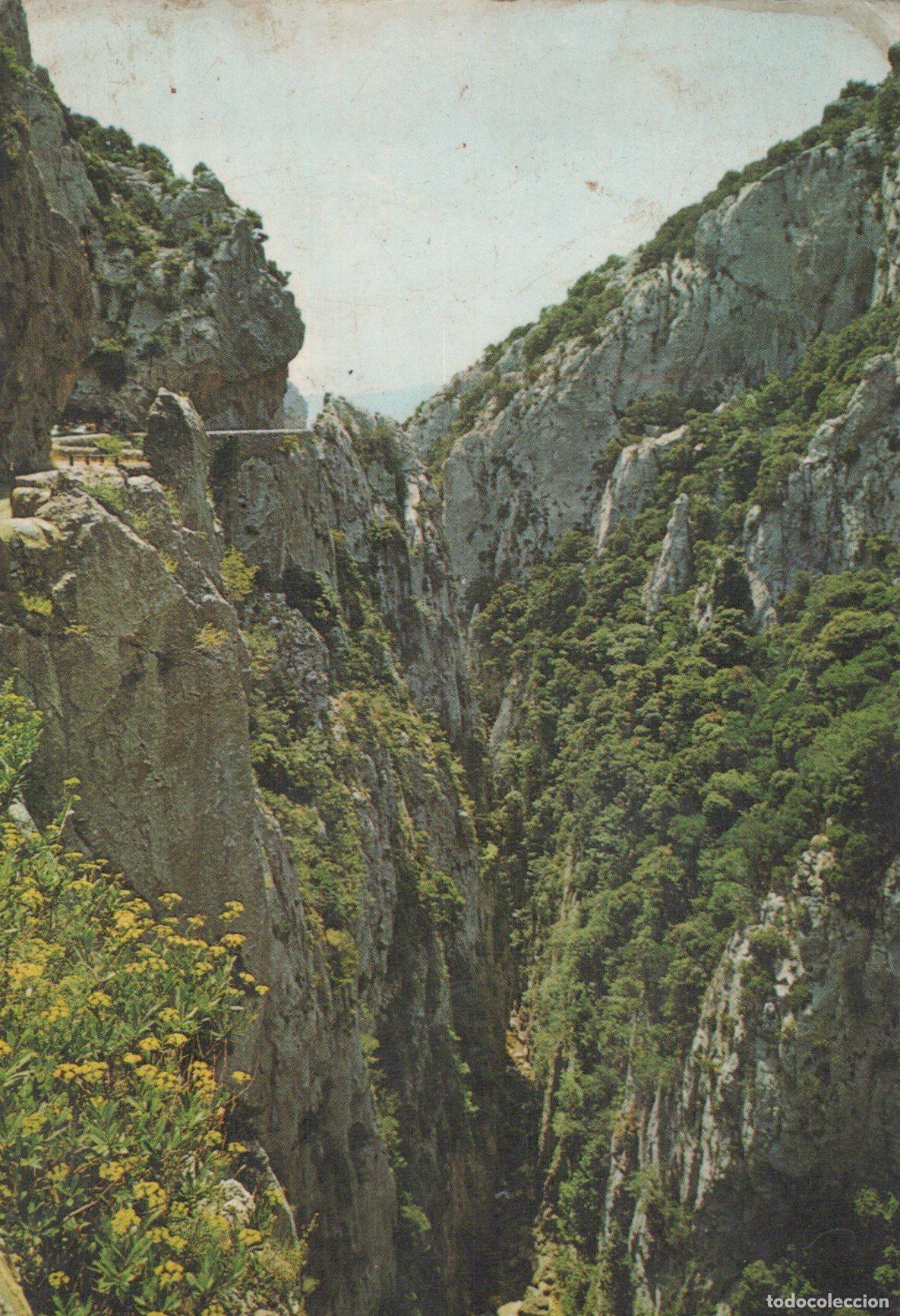 Postais: France St Paul de Fenouillet Gorges de Galamus Route en Corniche *YAG193