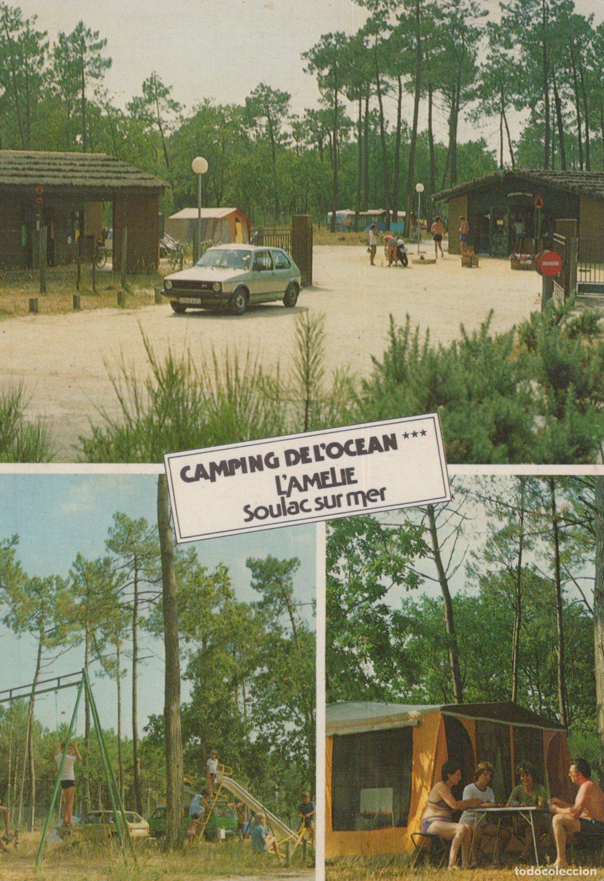 Cartes Postales: France Soulac sur Mer Camping de L Oc&eacute;an Vie Estivale *YAG219