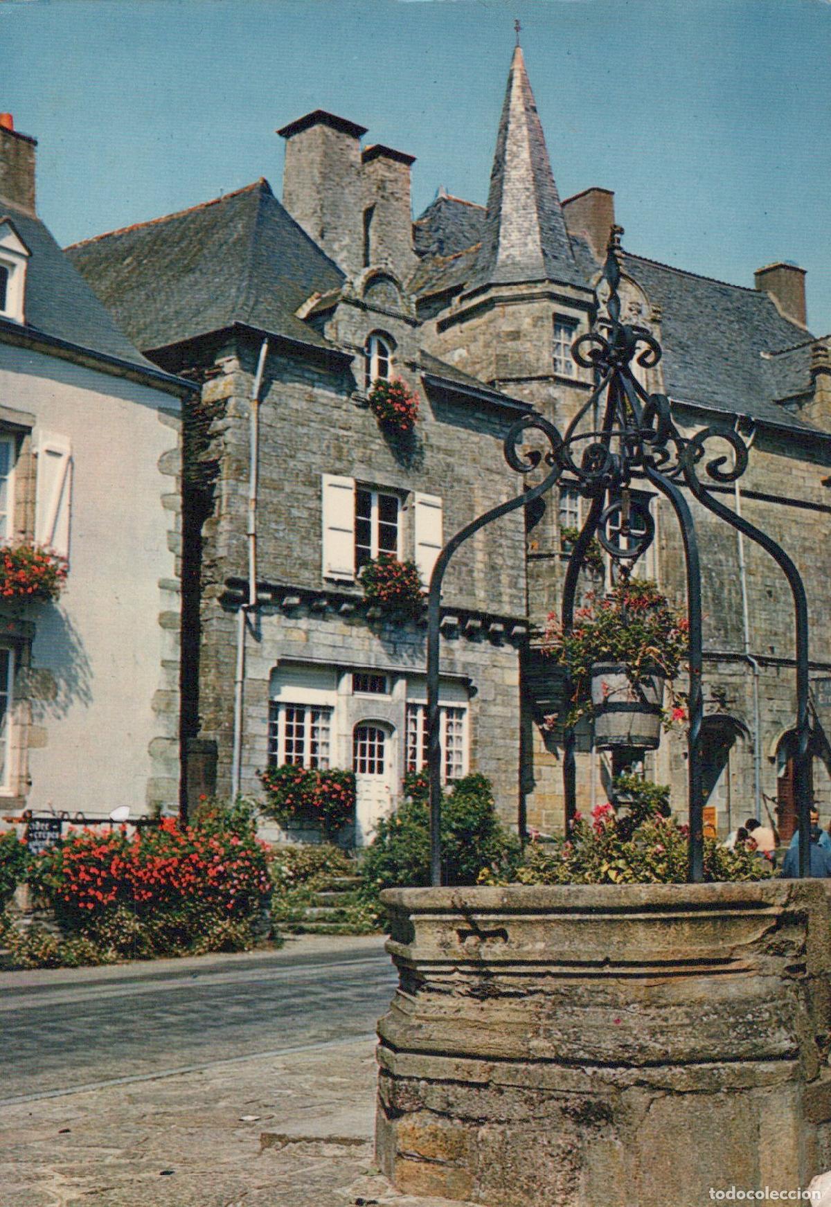 Postkarten: France Rochefort en Terre Maisons Fleuries Puits Architecture *YAG390
