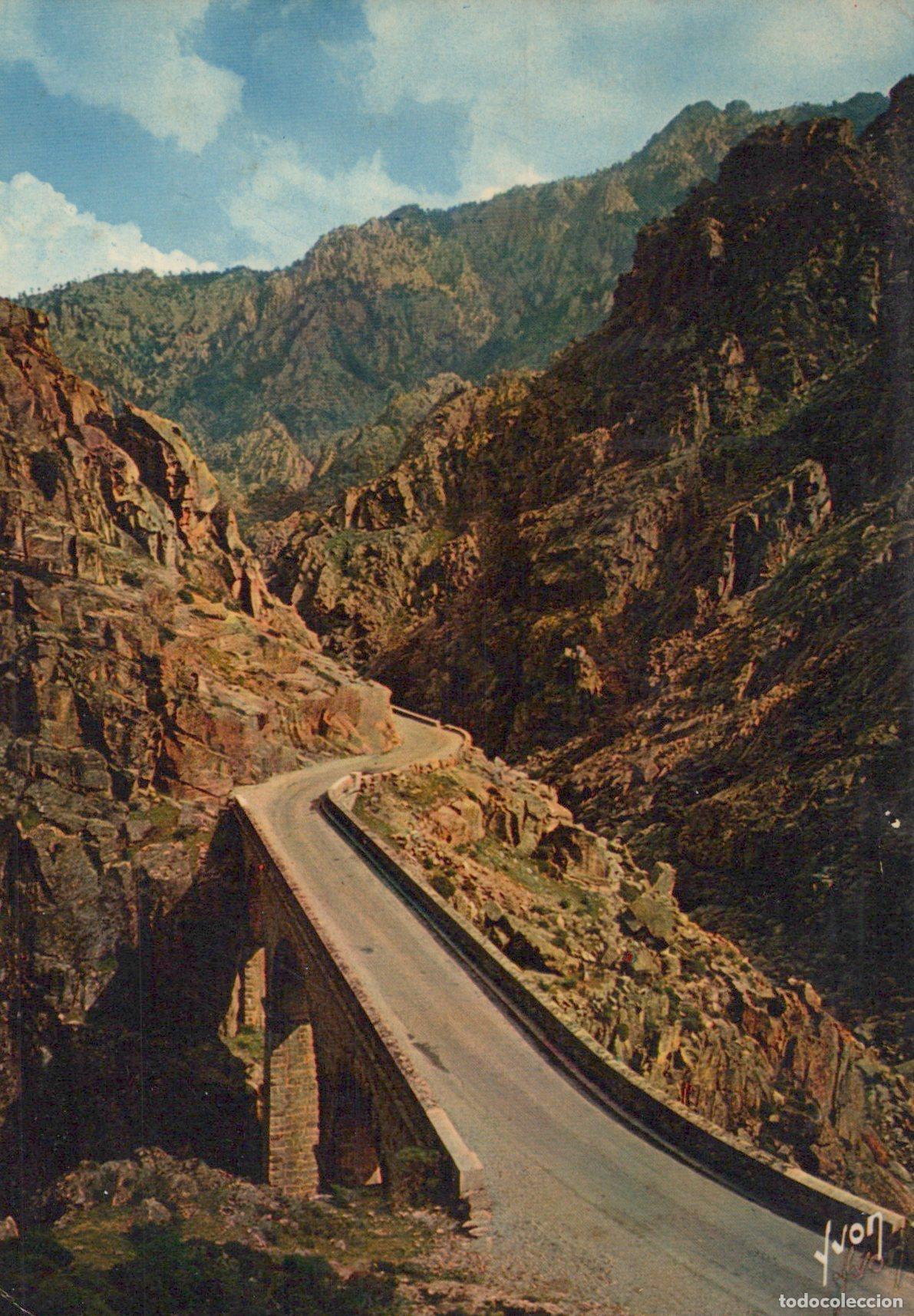 Postkarten: France Scala DI Santa Regina Corse D&eacute;fil&eacute; Route Sinueuse *YAG393