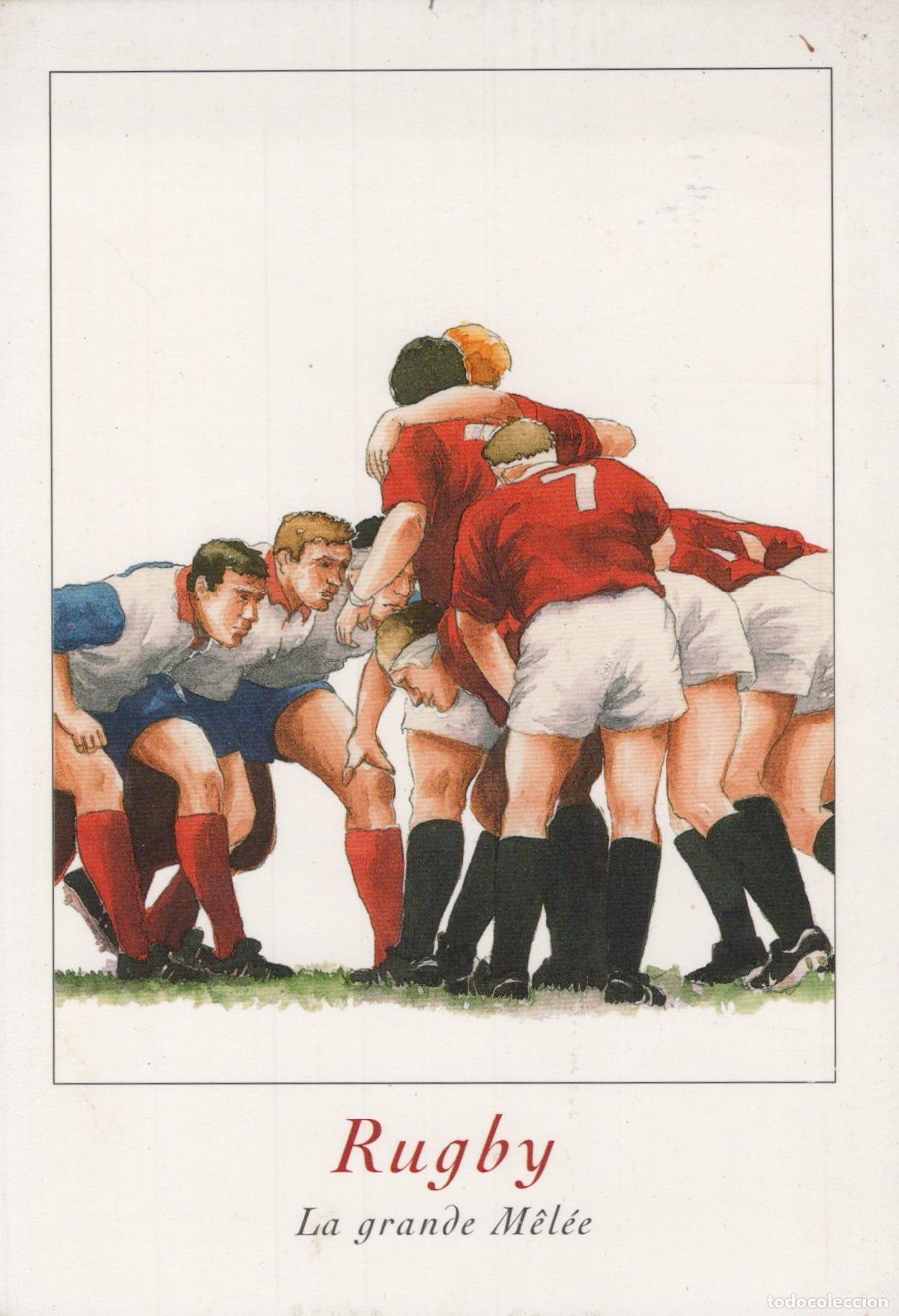 Postales: France Saint Jean de Luz Rugby M&ecirc;l&eacute;e Sportive Affranchie 2002 *YAG398