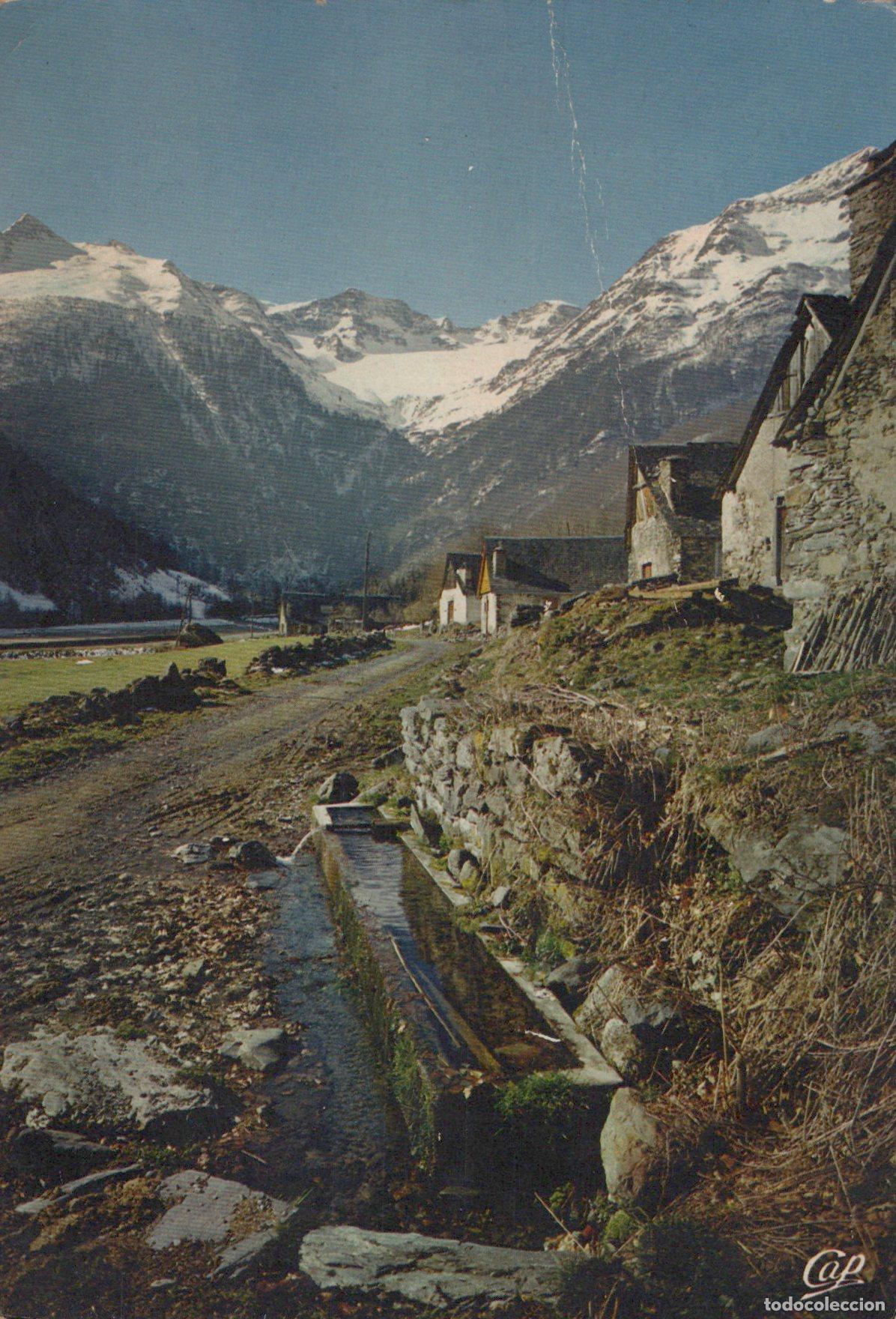 Postais: France Luchon Haute Garonne Vall&eacute;e du Lys Paysage Montagnard Fontaine *YAG238