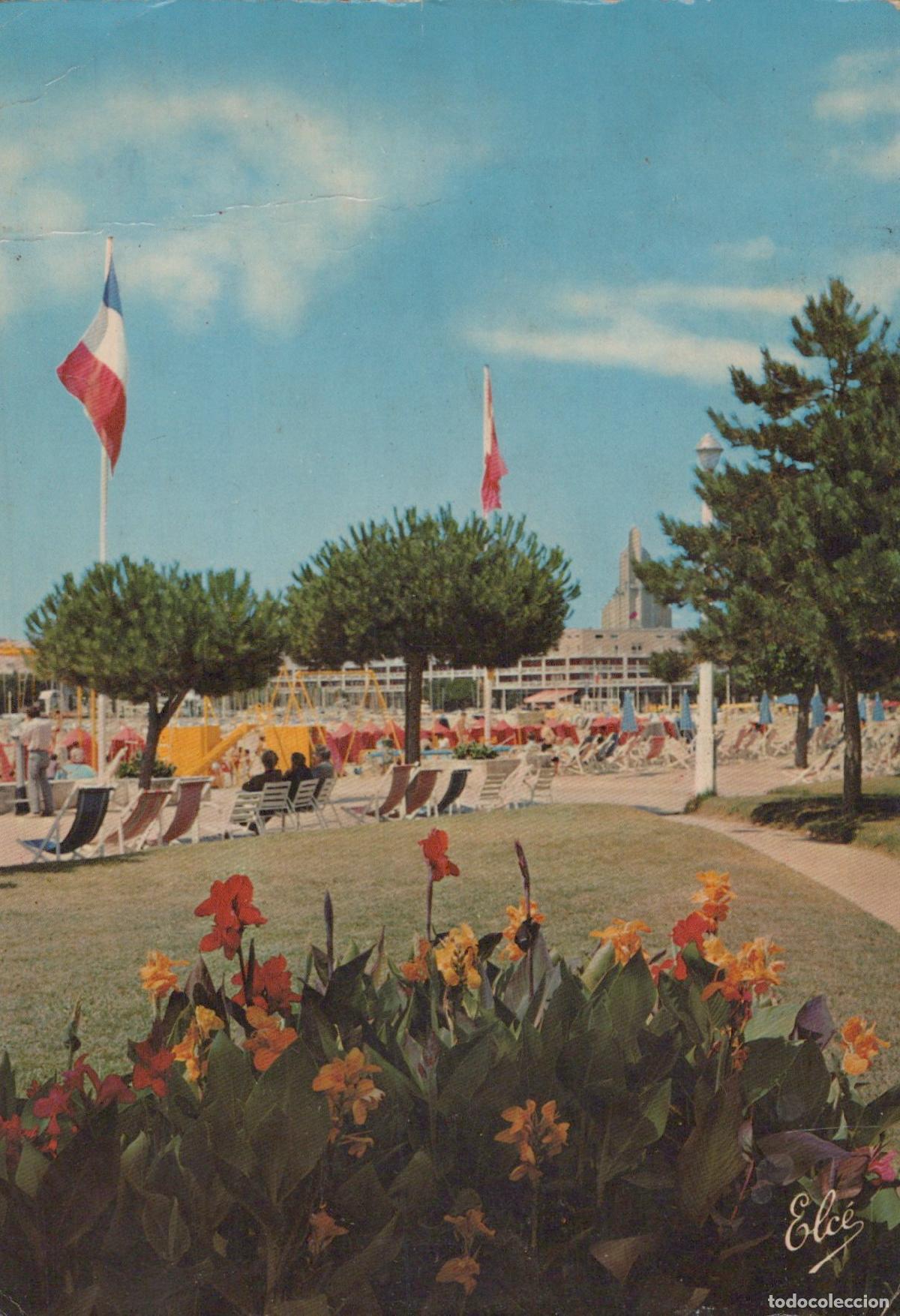 Postales: France Royan Jardins Plage Front de Mer 1970 *YAG265