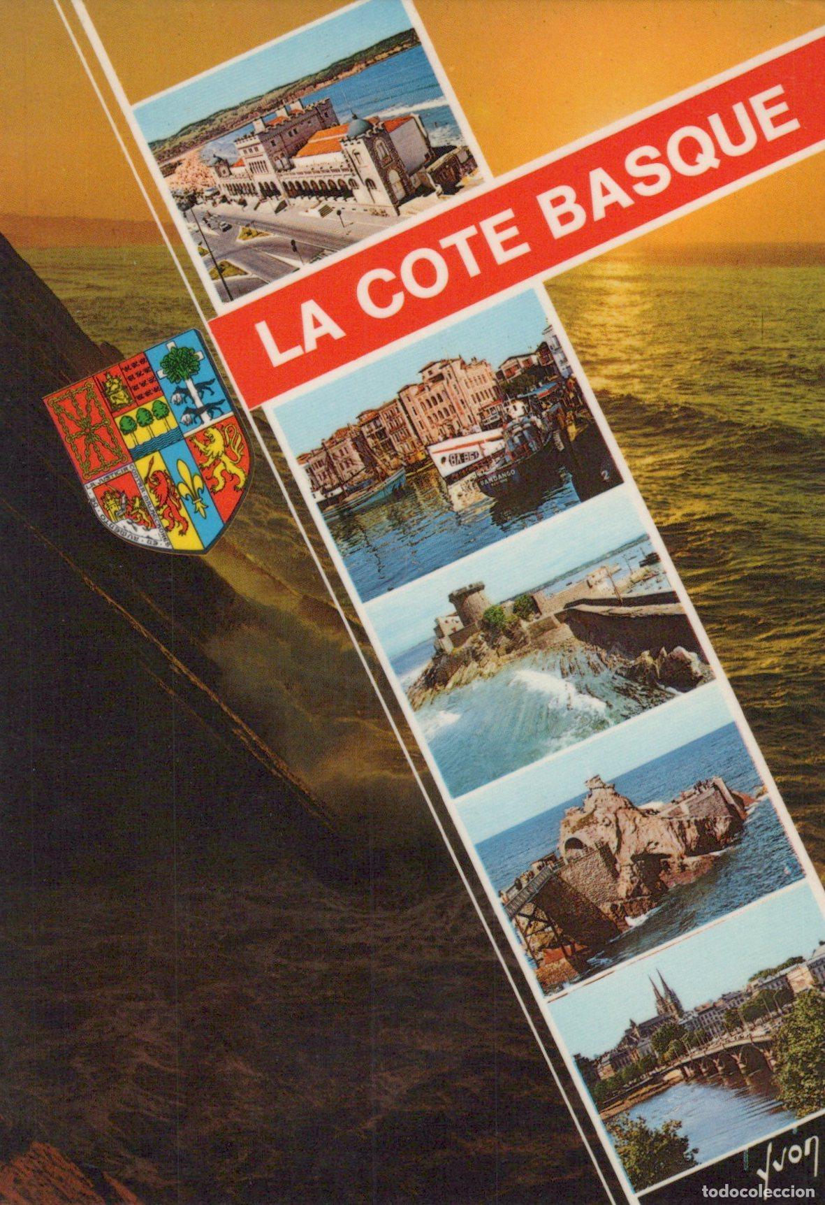 Postales: France Cote Basque Vues C&ocirc;ti&egrave;res Ports Archit *YAG410