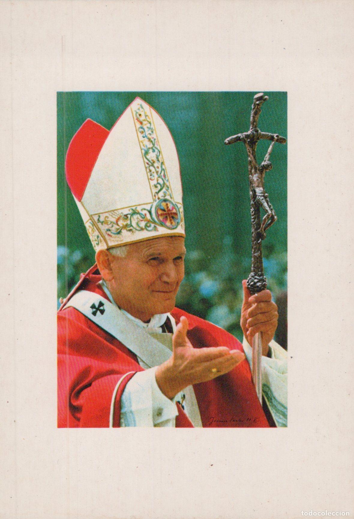 Postales: Italia Citta del Vaticano Papa Giovanni Paolo II Ritratto Usata *YAG415