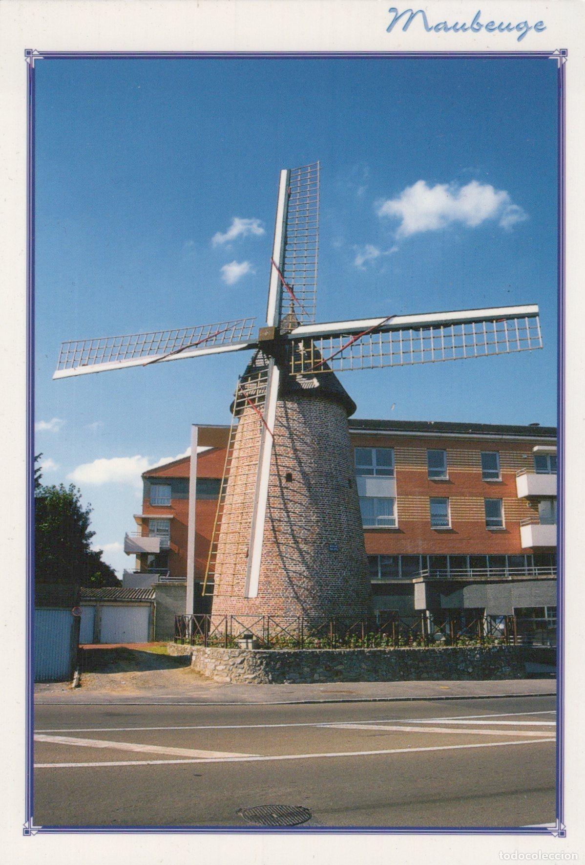 Postales: France Maubeuge Moulin Tablette Architecture &Eacute;olienne Unposted *YAG274