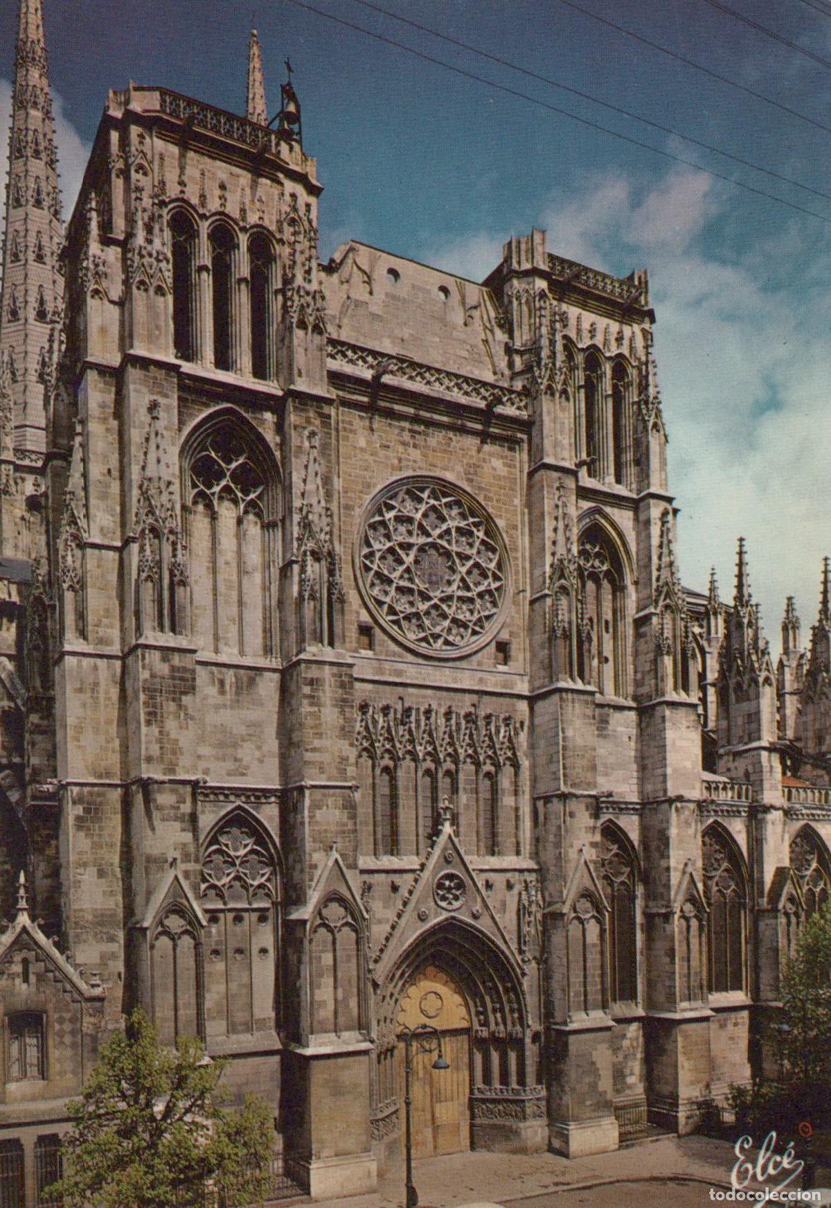 Postales: France Bordeaux Cath&eacute;drale Saint Andr&eacute; Rosace Architecture Gothique *YAG430