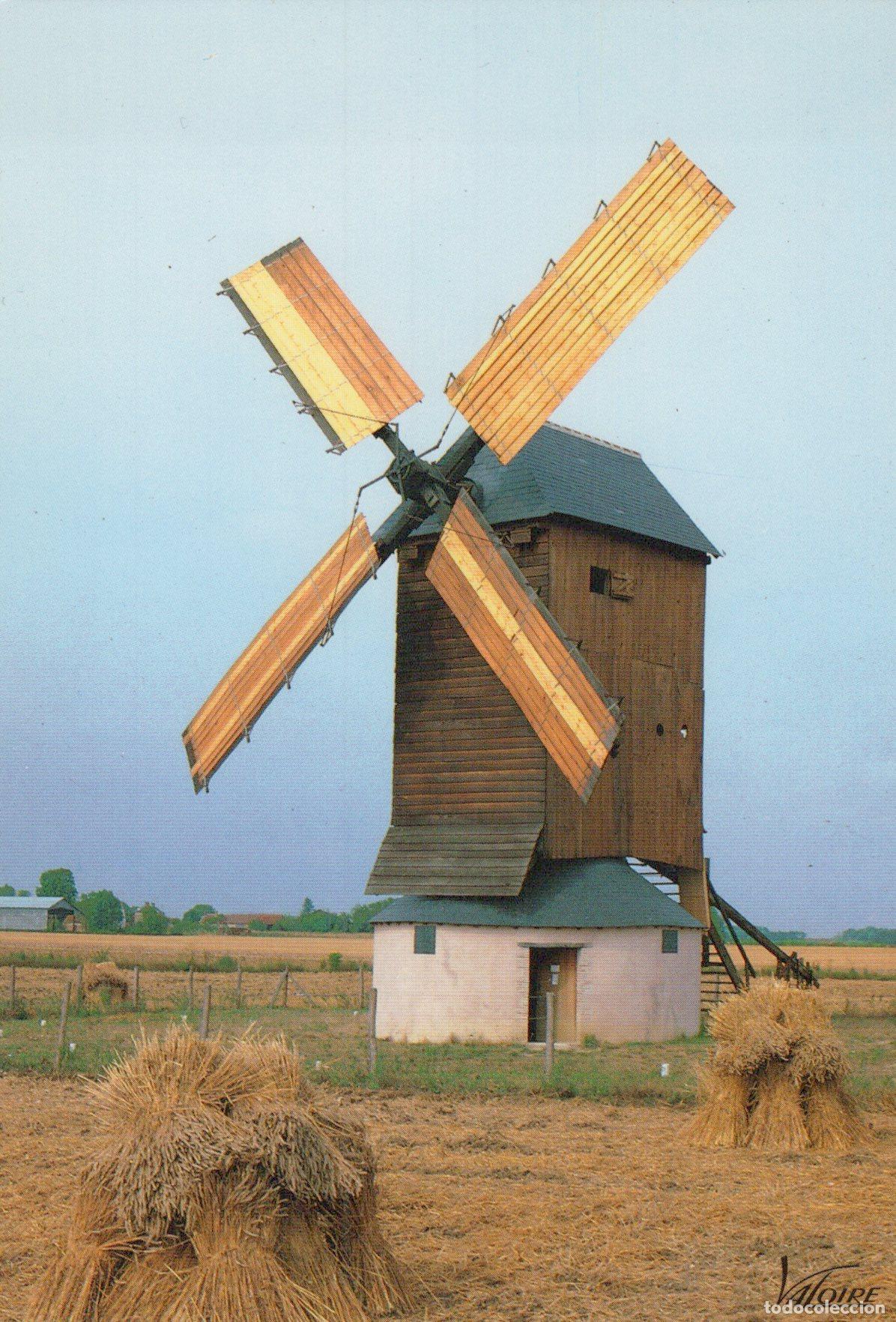 Postais: France Chapelon G&acirc;tinais Moulin Gaillardin Dernier Moulin &Agrave; Unposted *YAG297