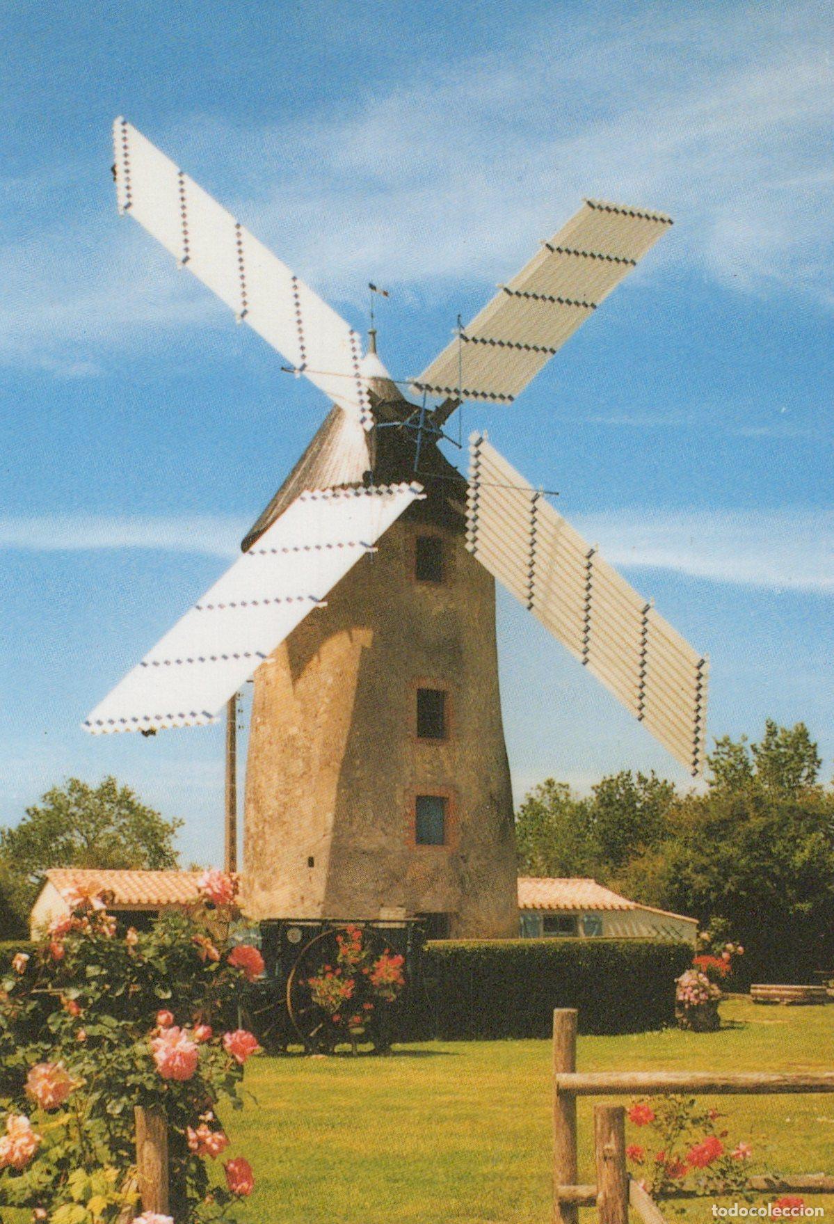 Postais: France Ch&acirc;teauneuf Chateauneuf le Petit Moulin &Agrave; Vent Unposted *YAG283