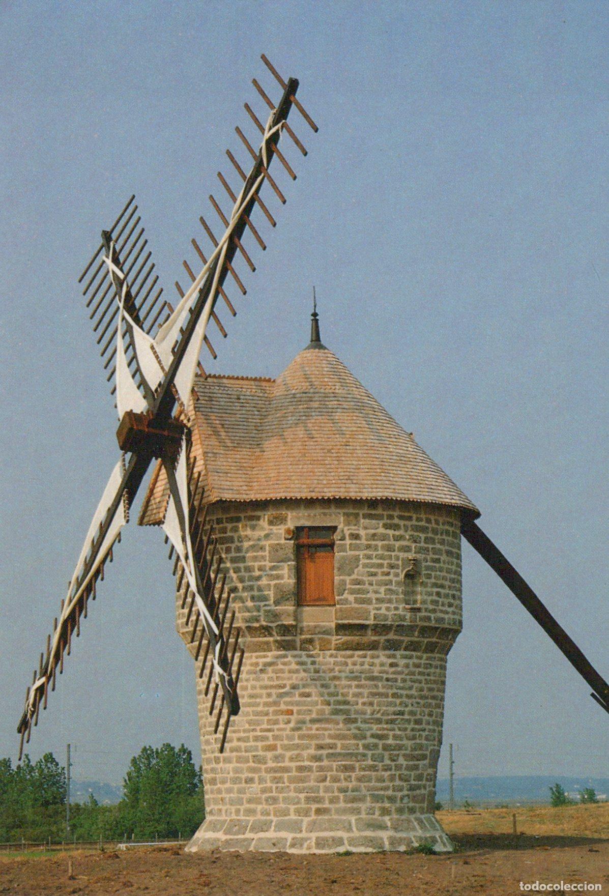 Postais: France Windmill Postcard *YAG284