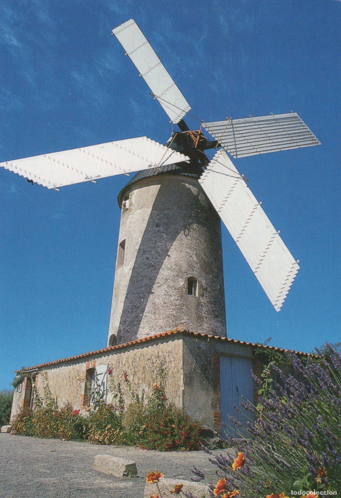 Cartes Postales: France Sallertaine Vend&eacute;e Moulin de Rair&eacute; Architecture Rurale Unposted *YAG286