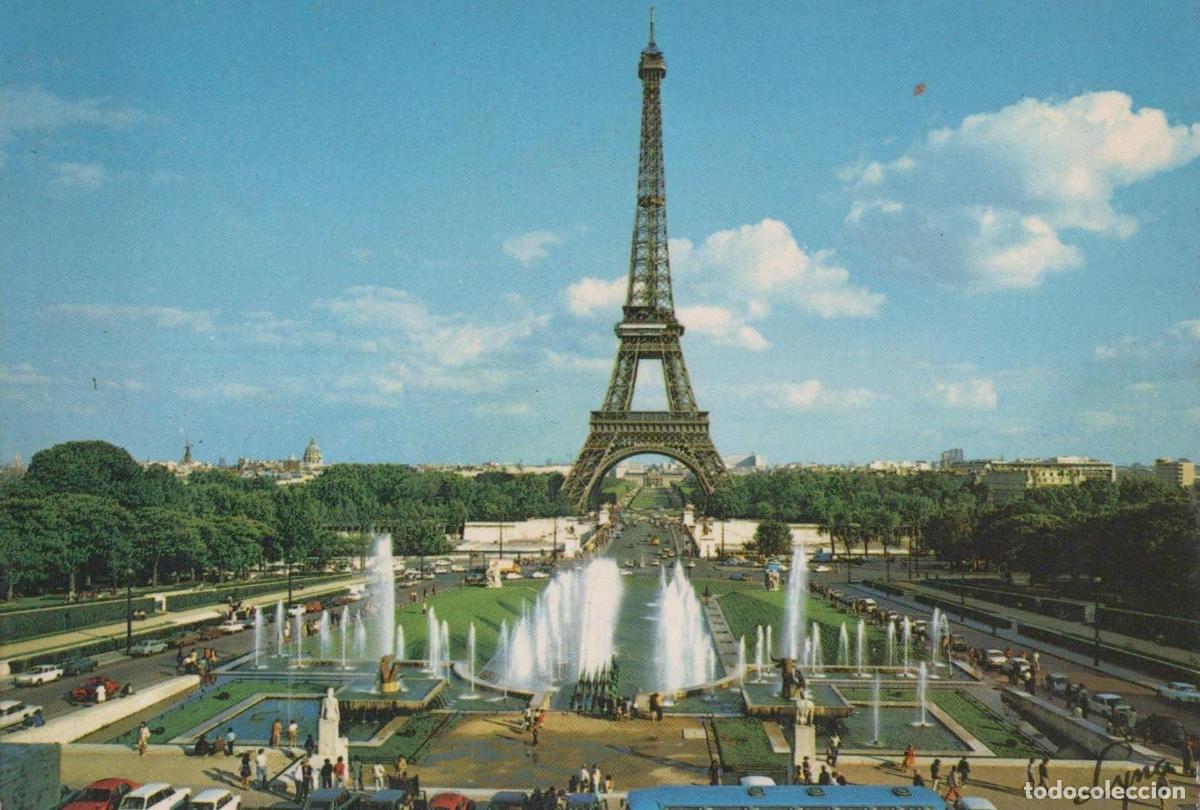 Cartes Postales: France Paris &Icirc;le de Tour Eiffel Trocad&eacute;ro Architecture Unposted *YAG496