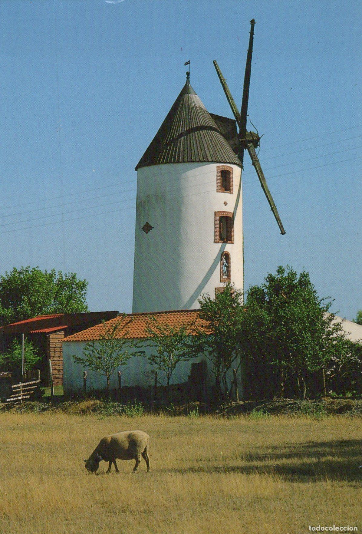 Cartes Postales: France St Jean de Monts Moulin &Agrave; Vent Paysage Rural Unposted *YAG301