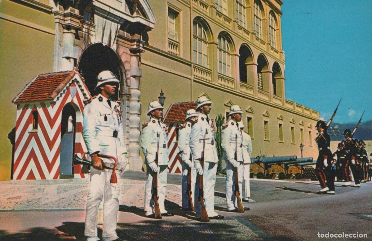 Postkarten: Monaco Monaco Palais Princier Rel&egrave;ve de la Garde C&eacute;r&eacute;monie Unposted *YAG519