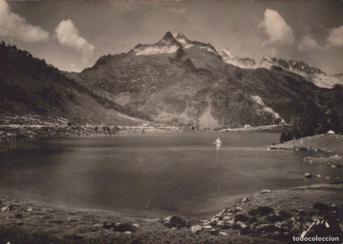 Postkarten: France Vallee D Aure Lac D Aumar Paysage Montagne Real Photo Unposted *YAG544