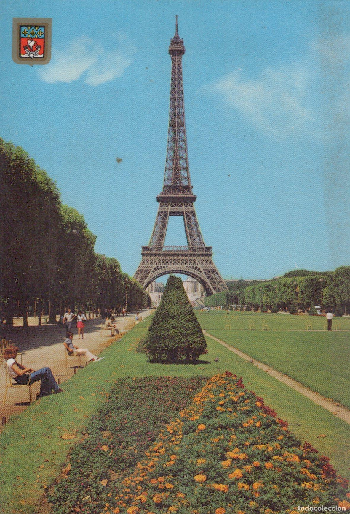 Cartoline: France Paris &Icirc;le de Tour Eiffel Champ de Mars Architecture Unposted *YAG350