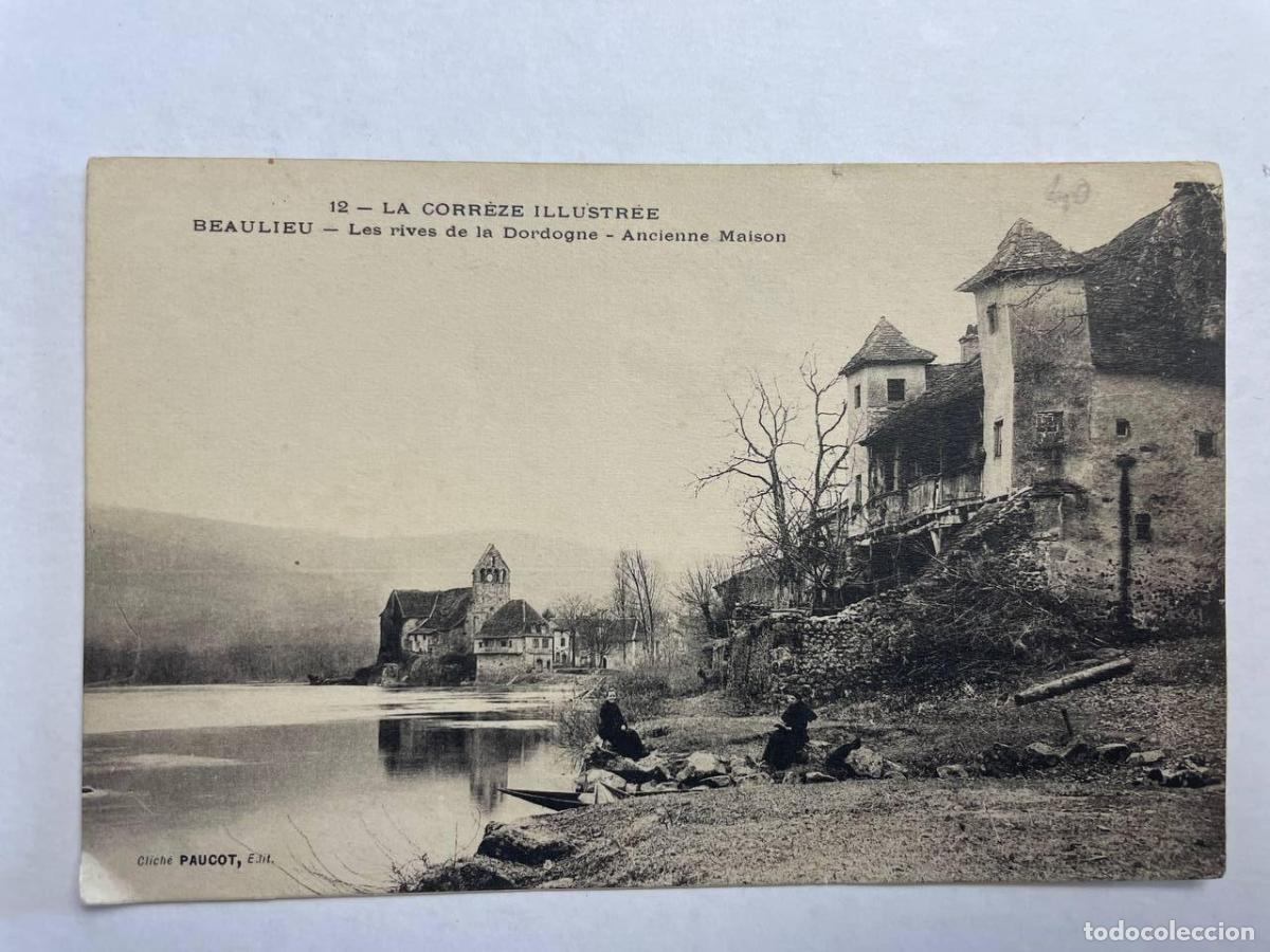 Cartes Postales: France Beaulieu Rives de la Dordogne Ancienne Maison *YAG580