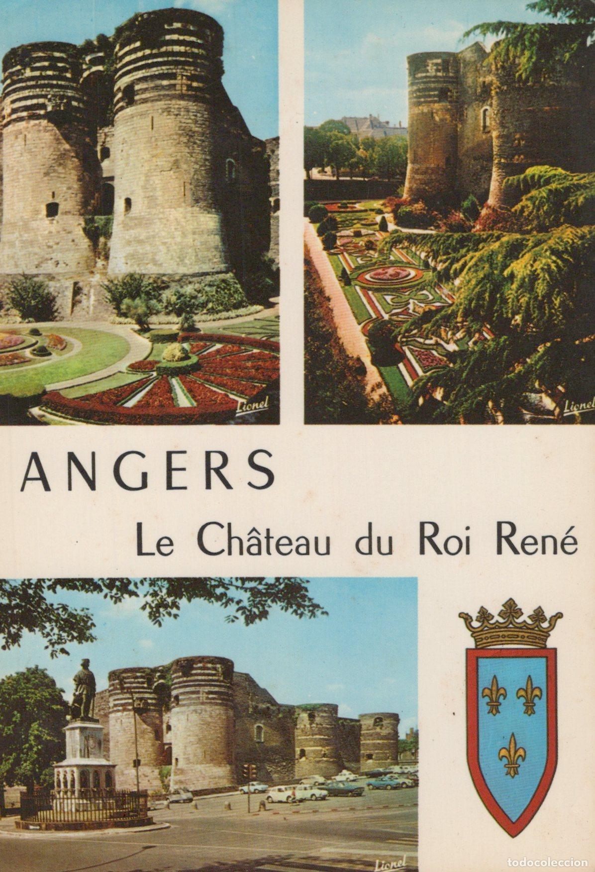 Cartes Postales: France Angers Ch&acirc;teau du Roi Ren&eacute; Jardins *YAG365