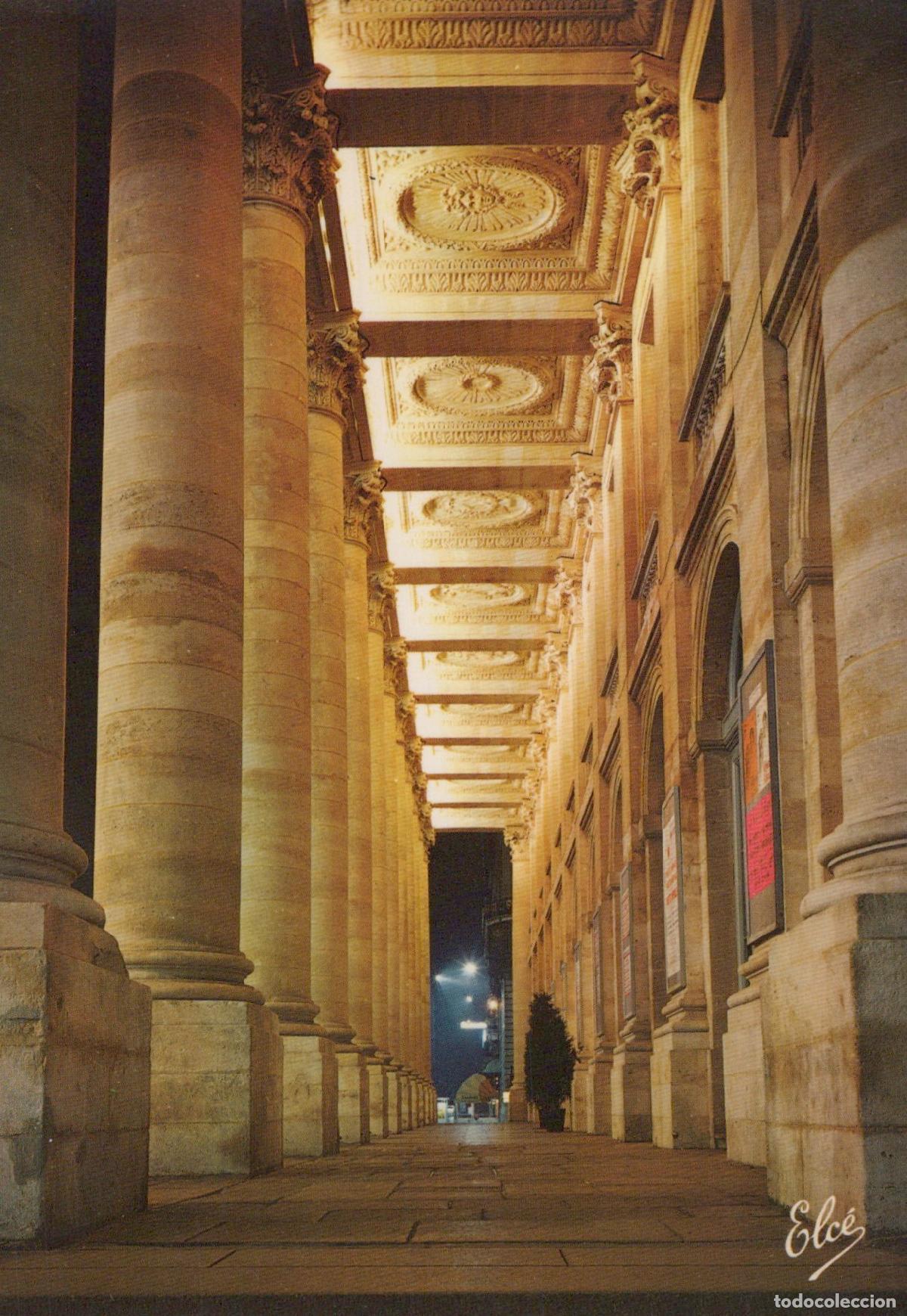 Cartes Postales: France Bordeaux Grand Th&eacute;&acirc;tre Peristyle Nuit *YAG404