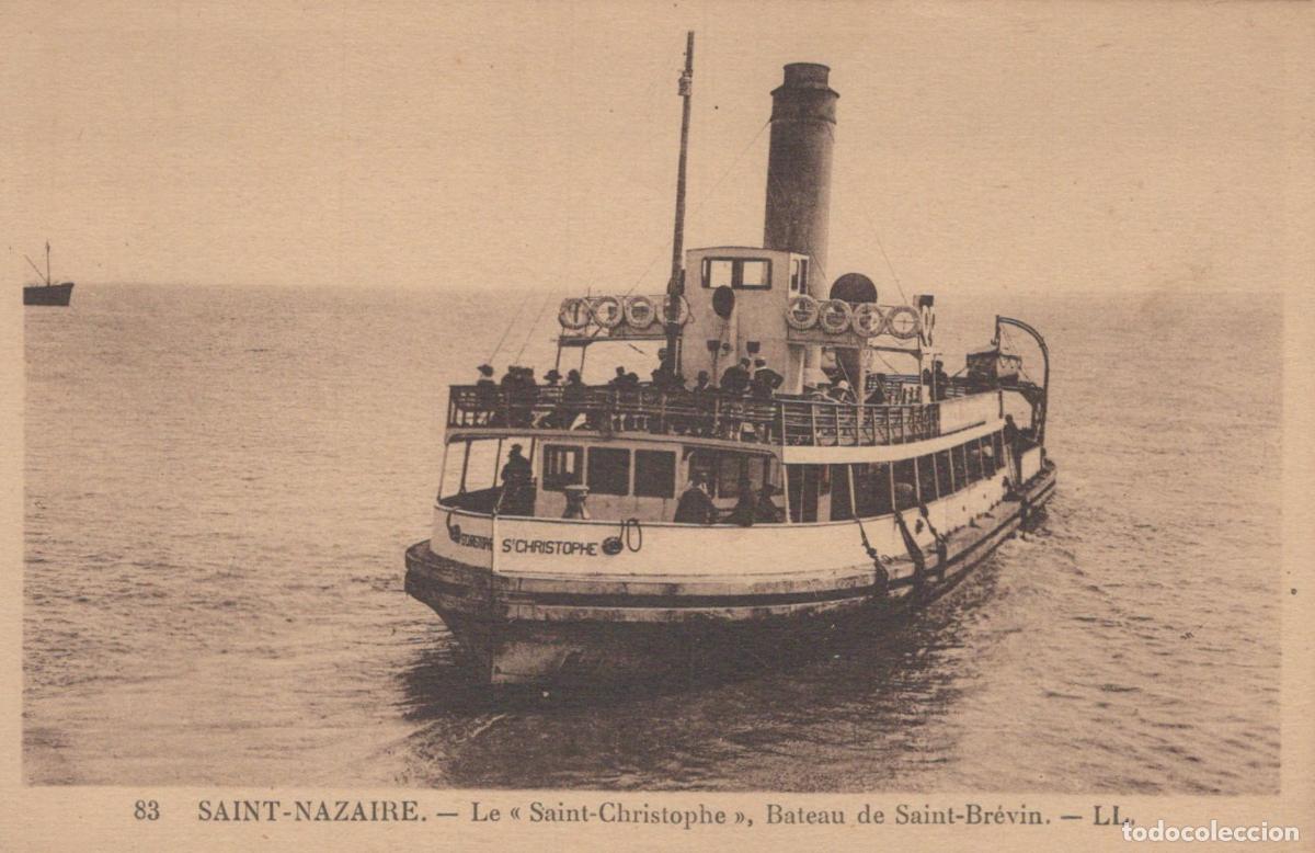 Cartes Postales: Saint-Nazaire, France, Steamer Saint-Christophe Ferry Boat to *YAG610