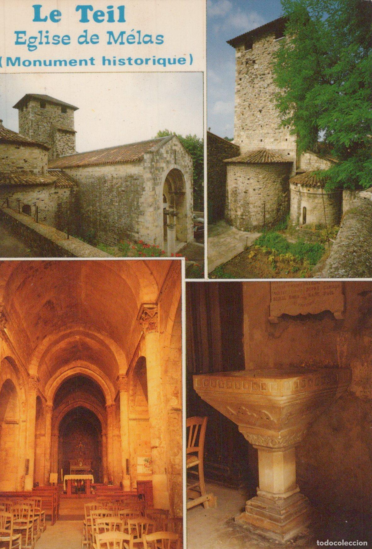 Postkarten: France Le Teil &Eacute;glise de M&eacute;las Monument Historique *YAG414