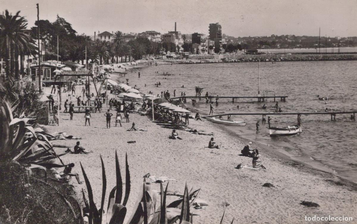 Postkarten: France Golfe Juan Plage Anim&eacute;e Baigneurs Vue G&eacute;n&eacute;rale *YAG652