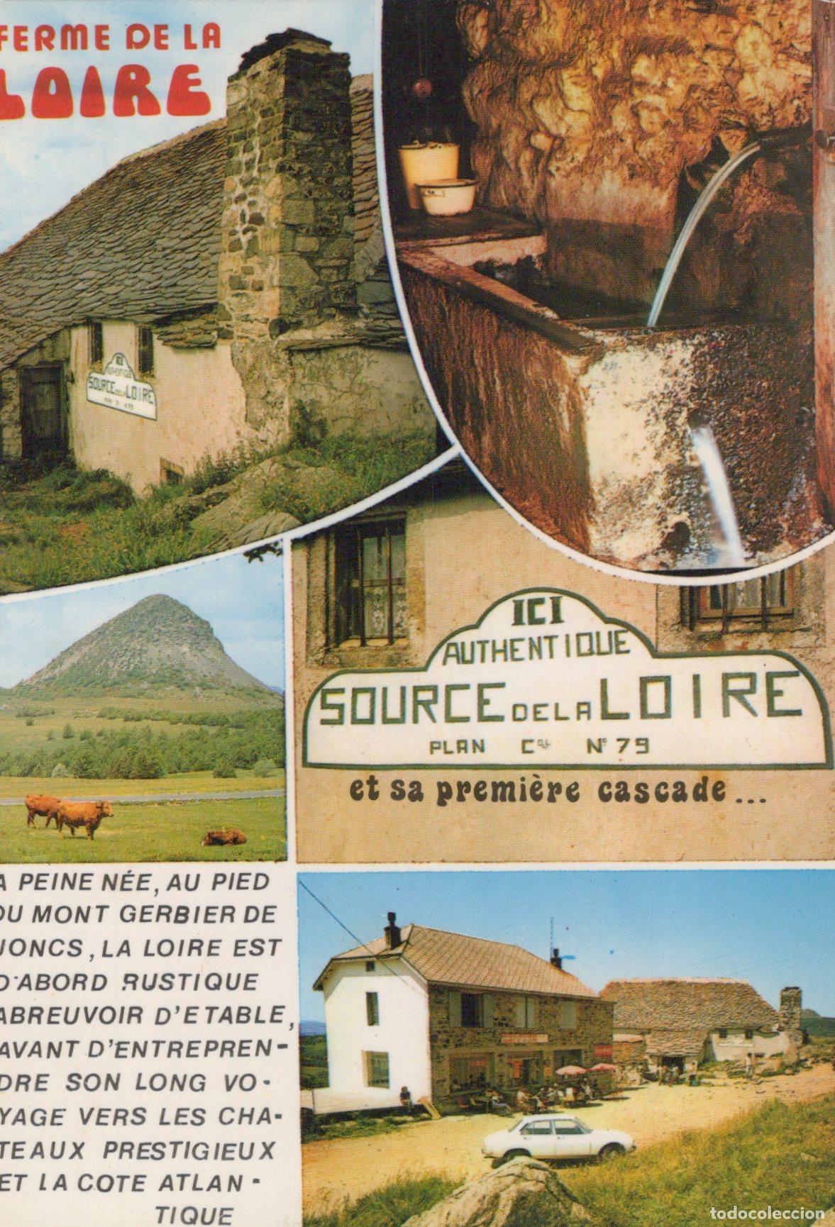 Postkarten: France Mont Gerbier de Joncs Ard&egrave;che Source Loire Ferme Traditionnelle *YAG392