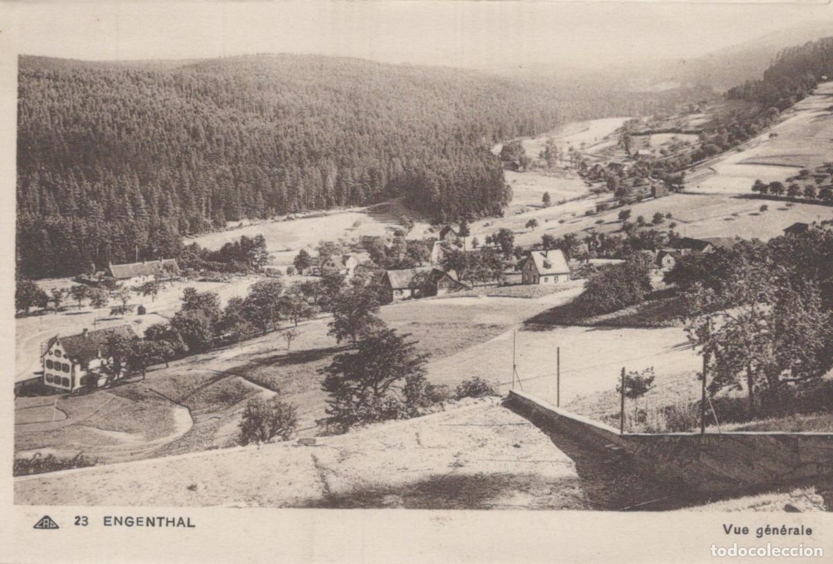 Postkarten: France Engenthal Vue Panoramique D Un Village Dans Une Vall&eacute;e Unposted *YAG672