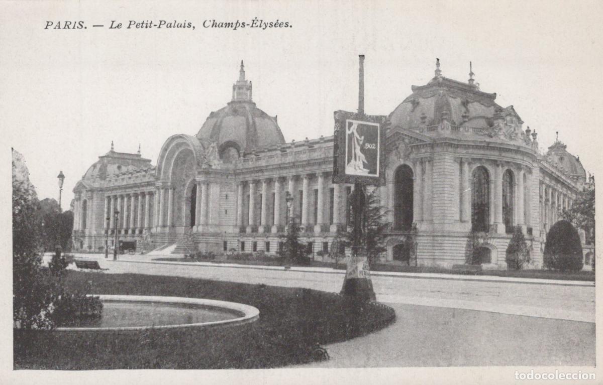 Postkarten: Paris Le Petit-Palais, Champs-&Eacute;lys&eacute;es Grand Building View *YAG678
