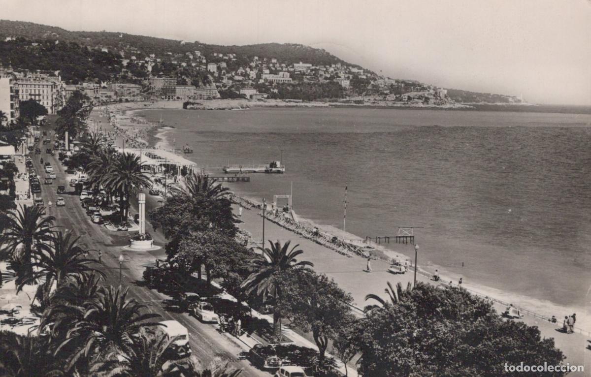 Cartoline: Nice Promenade des Anglais and Mont Boron Coastal Landscape View *YAG655