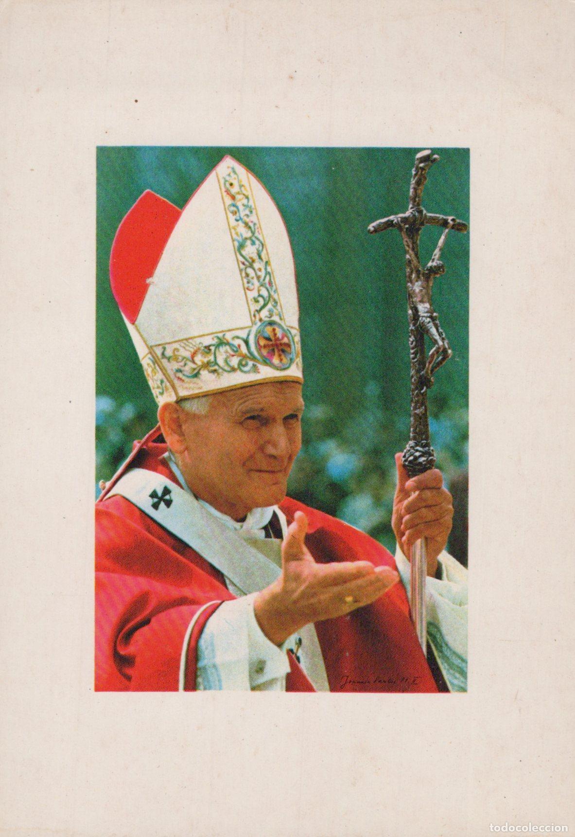 Cartoline: Italia Citt&agrave; del Vaticano Papa Giovanni Paolo II Ritratto Religioso *YAG416