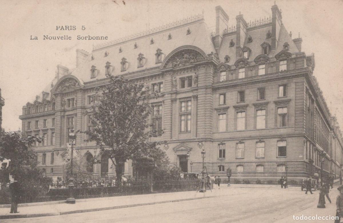 Postais: Paris La Nouvelle Sorbonne University Building Architecture Street View *YAG681