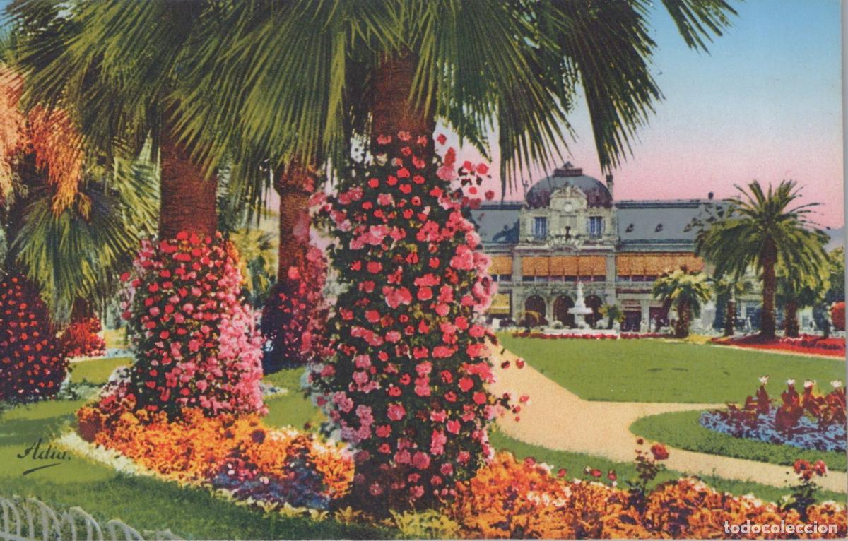 Postais: France Nice Jardin Roi Albert 1er Casino Municipal Unposted *YAG460