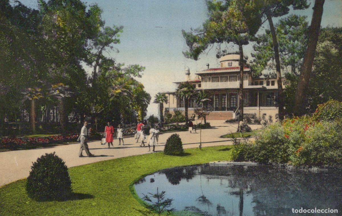 Postkarten: France Arcachon Parc et Casino Mauresque Architecture Post&eacute;e 1958 *YAG485