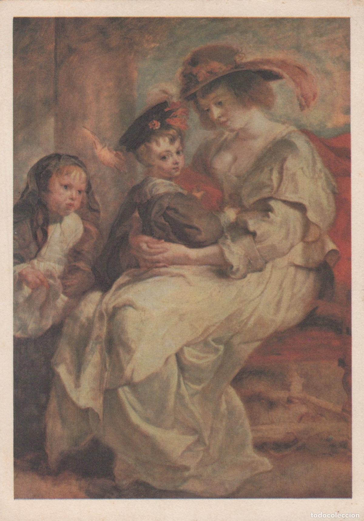 Postkarten: France Paris &Icirc;le de Peinture Rubens Portrait H&eacute;l&egrave;ne Fourment Unposted *YAG452
