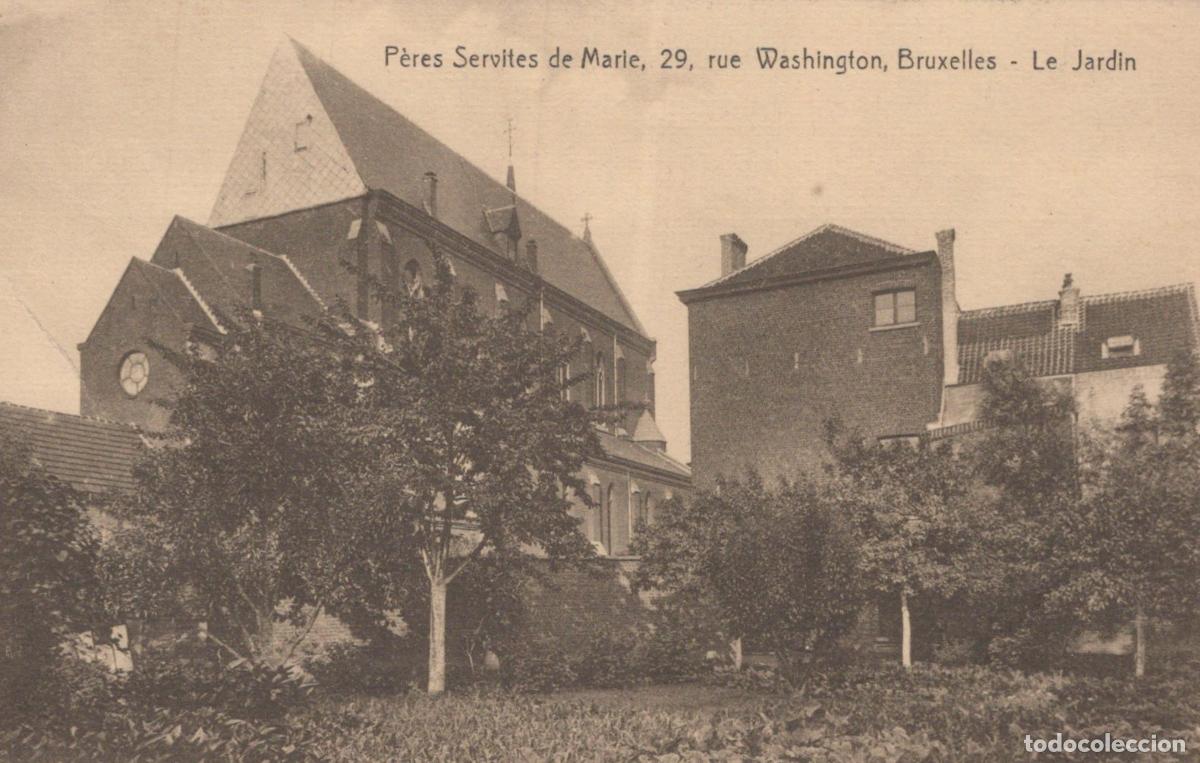 Postkarten: Brussels Servite Fathers Monastery Garden, 29 Washington Street, Belgium *YAG768