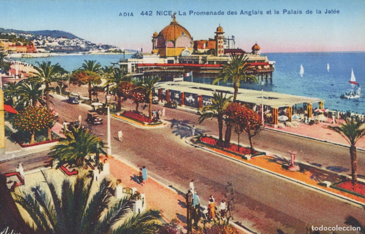 Postkarten: France Nice Promenade des Anglais et Palais de la Jet&eacute;e Architecture *YAG463