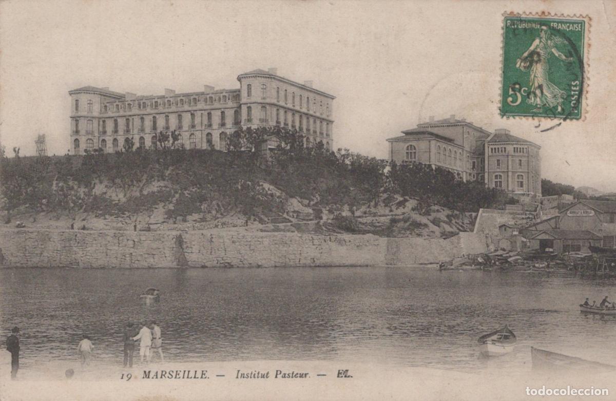 Postkarten: France Marseille Institut Pasteur Architecture Port *YAG829