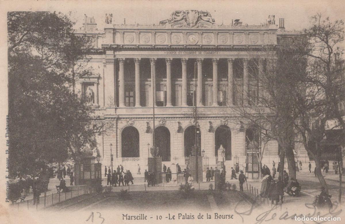 Postkarten: France Marseille Palais de la Bourse 1903 *YAG834