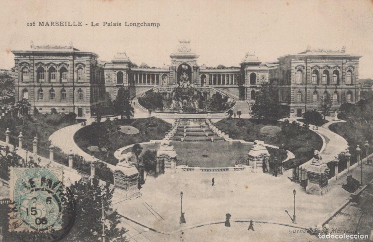 Postkarten: France Marseille Palais Longchamp Monumental Fontaine Architecture Beaux *YAG839