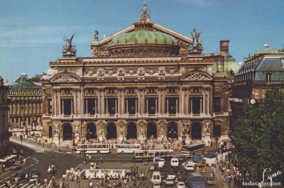 Postkarten: France Paris &Icirc;le de Op&eacute;ra Garnier Architecture Classique Unposted *YAG508