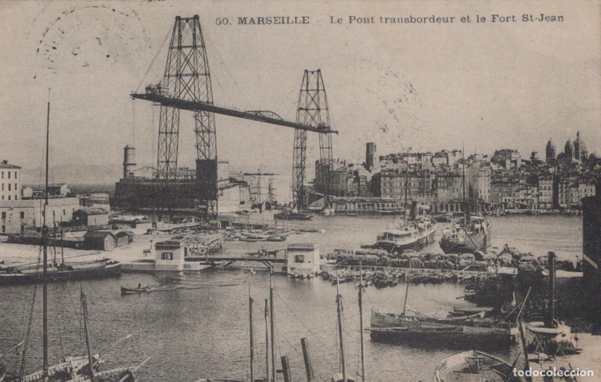 Postkarten: France Marseille Vieux Port Pont Transbordeur *YAG858