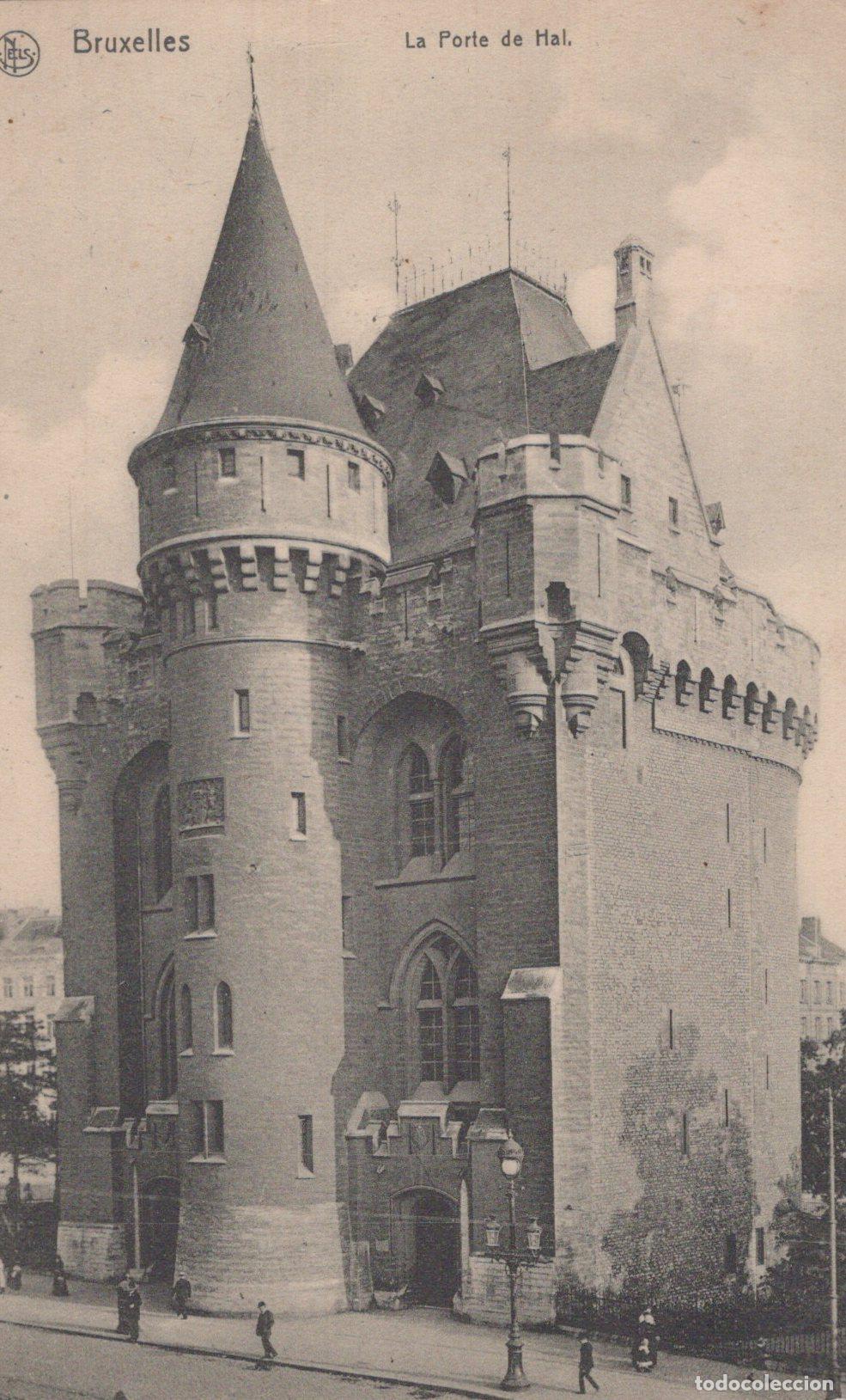 Postkarten: Brussels Belgium La Porte de Hal Historic Fortified Gate Architecture *YAG898