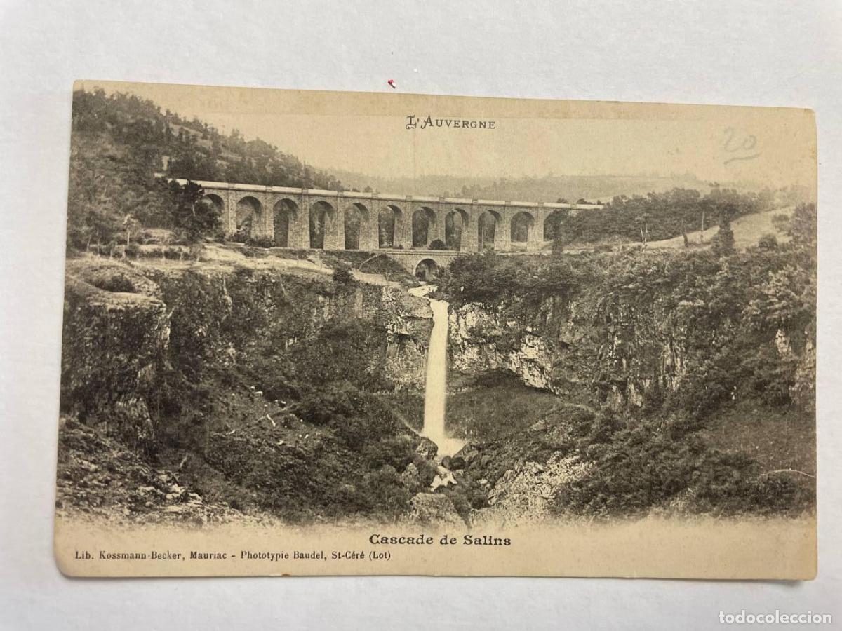 Postkarten: France Salins Cascade de Viaduc Ferroviaire Paysage *YAG581