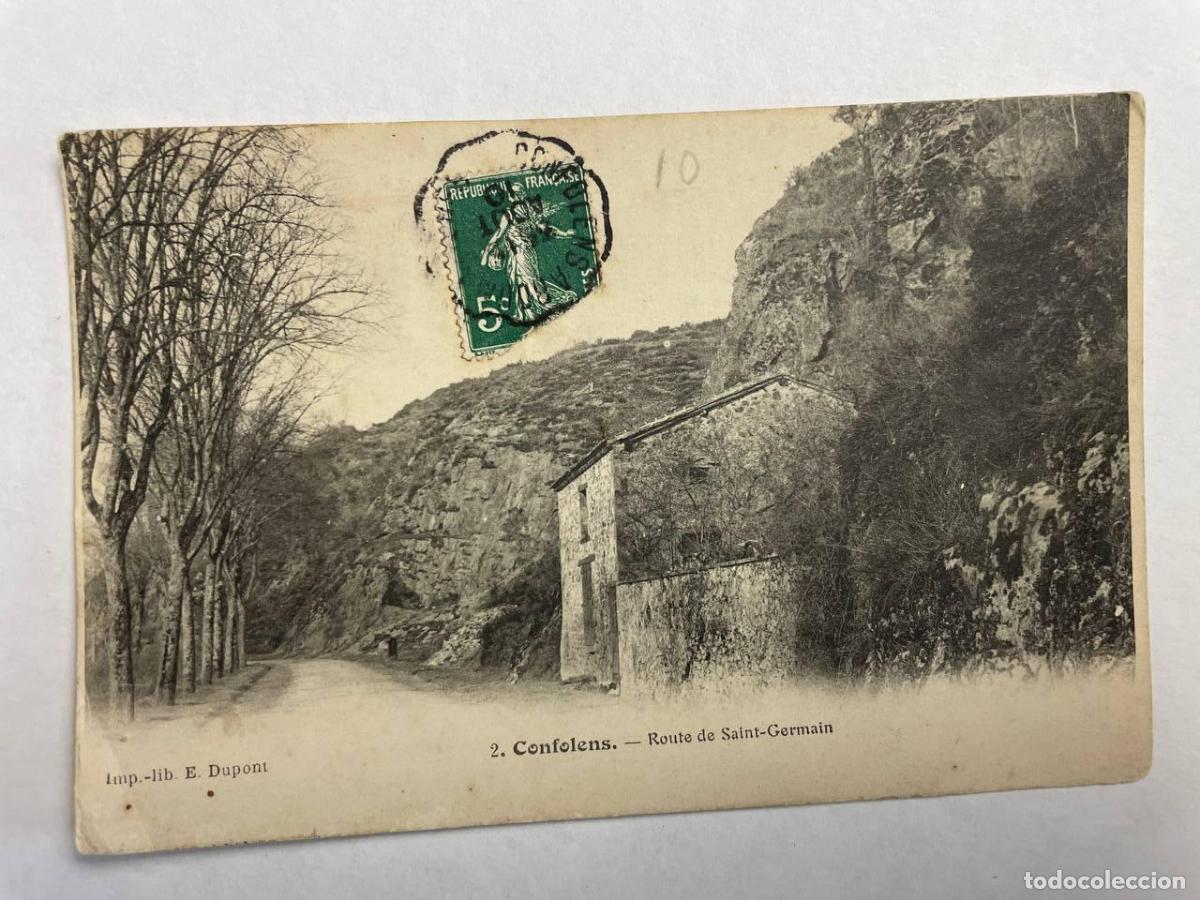 Cartes Postales: France Confolens Paysage Rural Route B&acirc;timent *YAG586