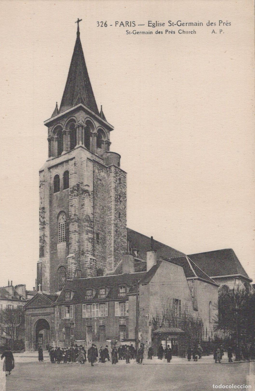 Cartes Postales: Paris Eglise Saint-Germain des Pr&eacute;s Church View *YAG881