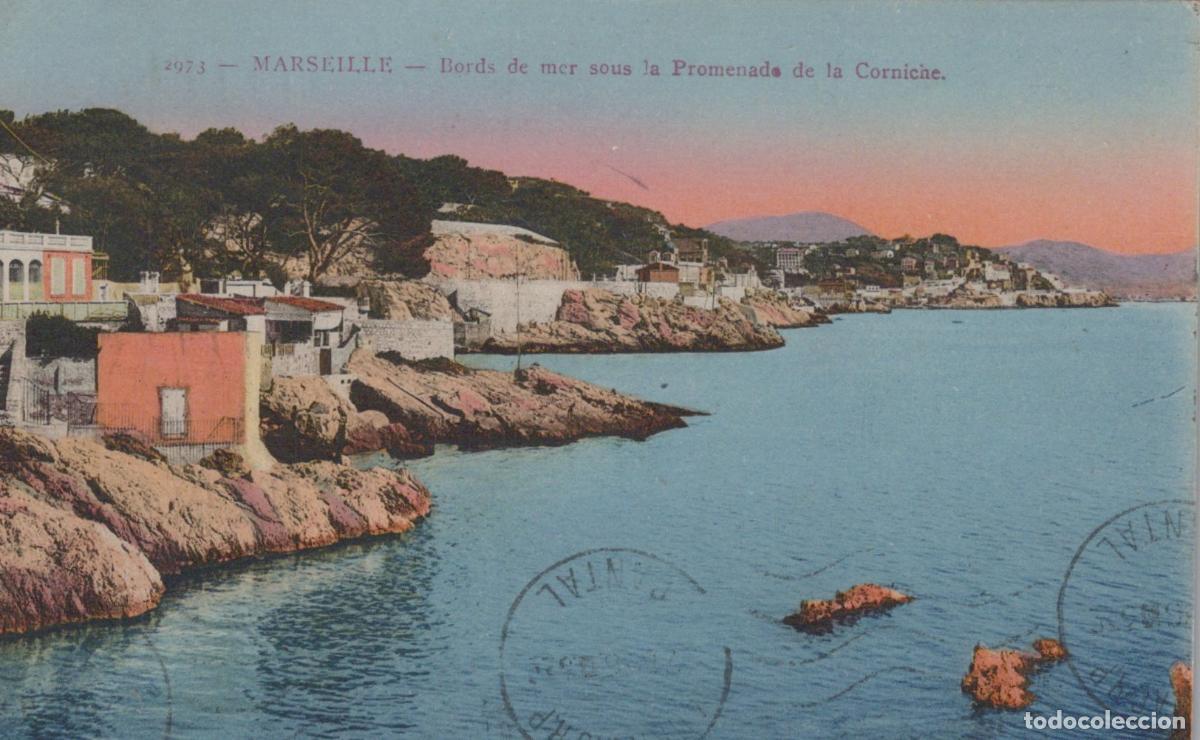 Postais: France Marseille Provence Bords de Mer Corniche Paysage C&ocirc;tier *YAG996