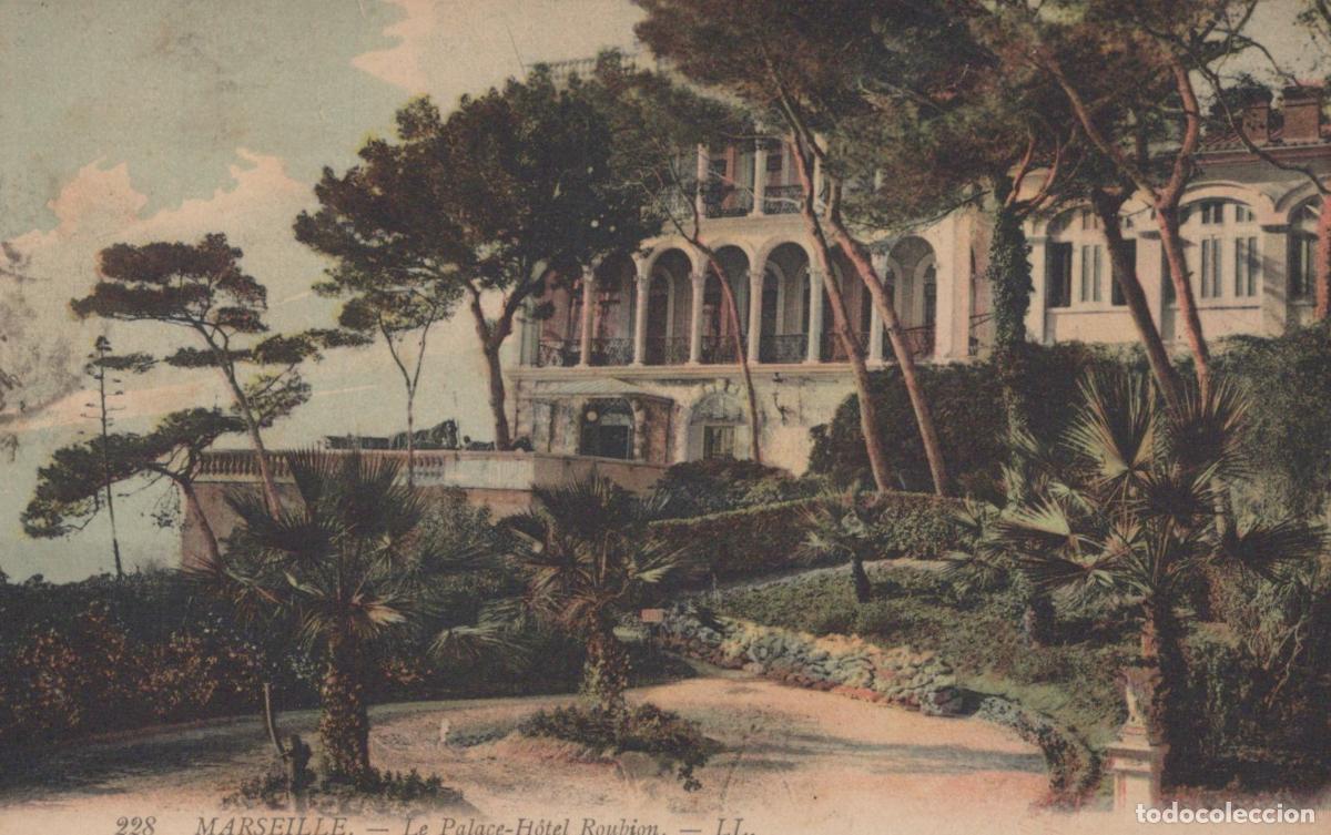 Postais: France Marseille Palace H&ocirc;tel Roubion Architecture M&eacute;diterran&eacute;enne *YAG978