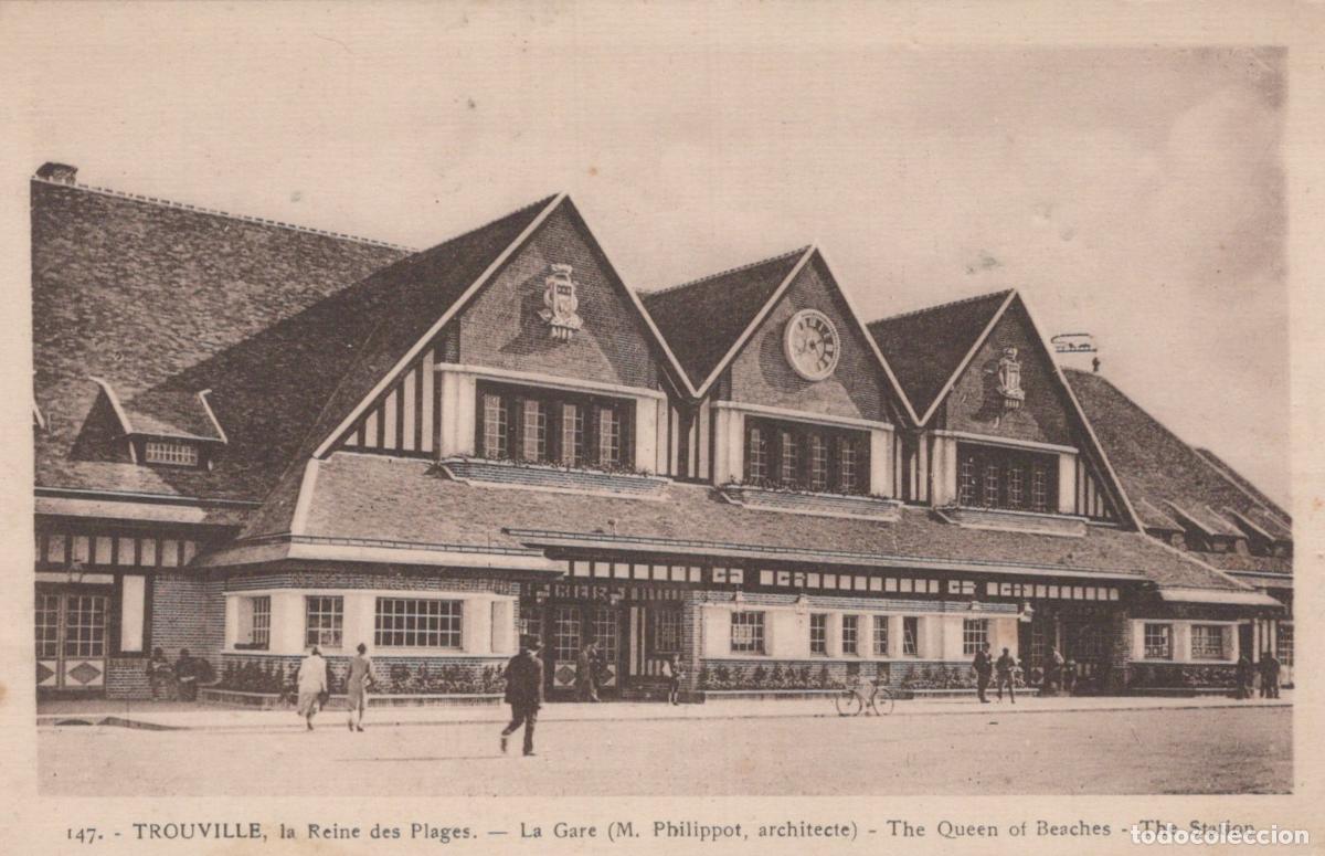Postales: Trouville, Queen of Beaches, Railway Station Architecture by M. *YAG628