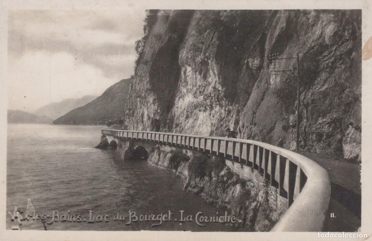 Postales: Aix-les-Bains, Lac du Bourget, La Corniche Road along the Lake *YAG649